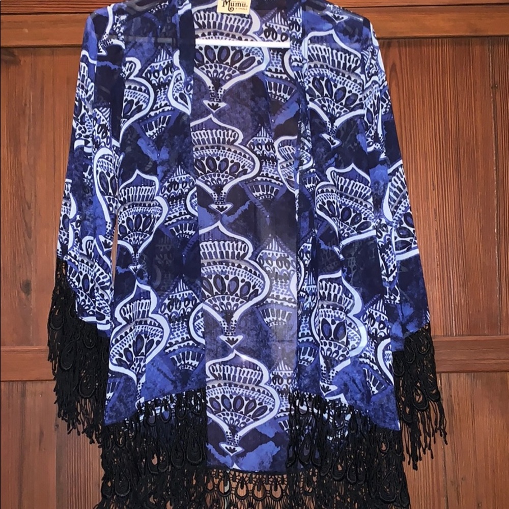 Show me Your Mumu Kimono Cardigan